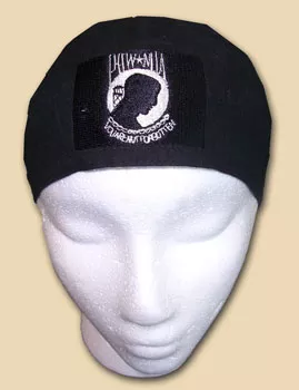 POW-MIA EZDanna Headwrap - One Size Fits All, Black