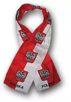Poland Scarf (Eagle) - 8" X 63"