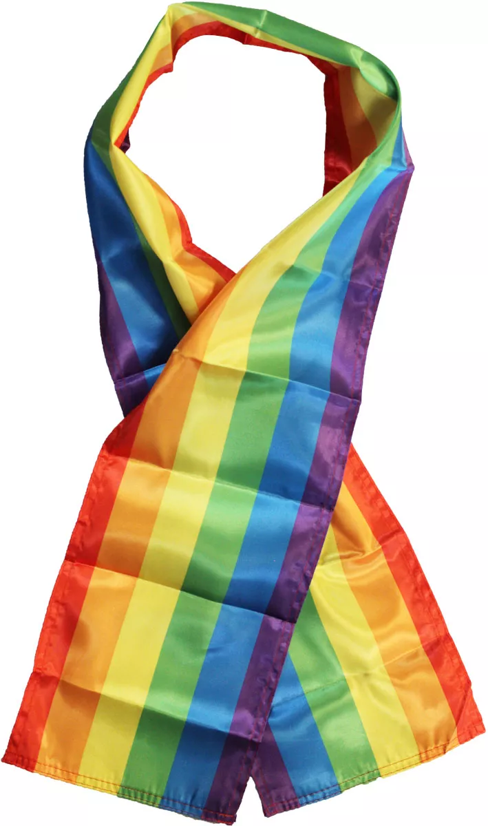 Rainbow (Pride) Scarf - 8" X 60"