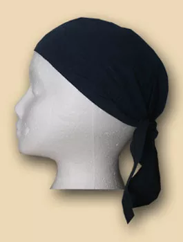 Solid Navy Headwrap - Blue