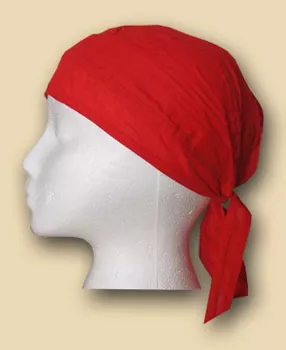 Solid Red Headwrap - Red
