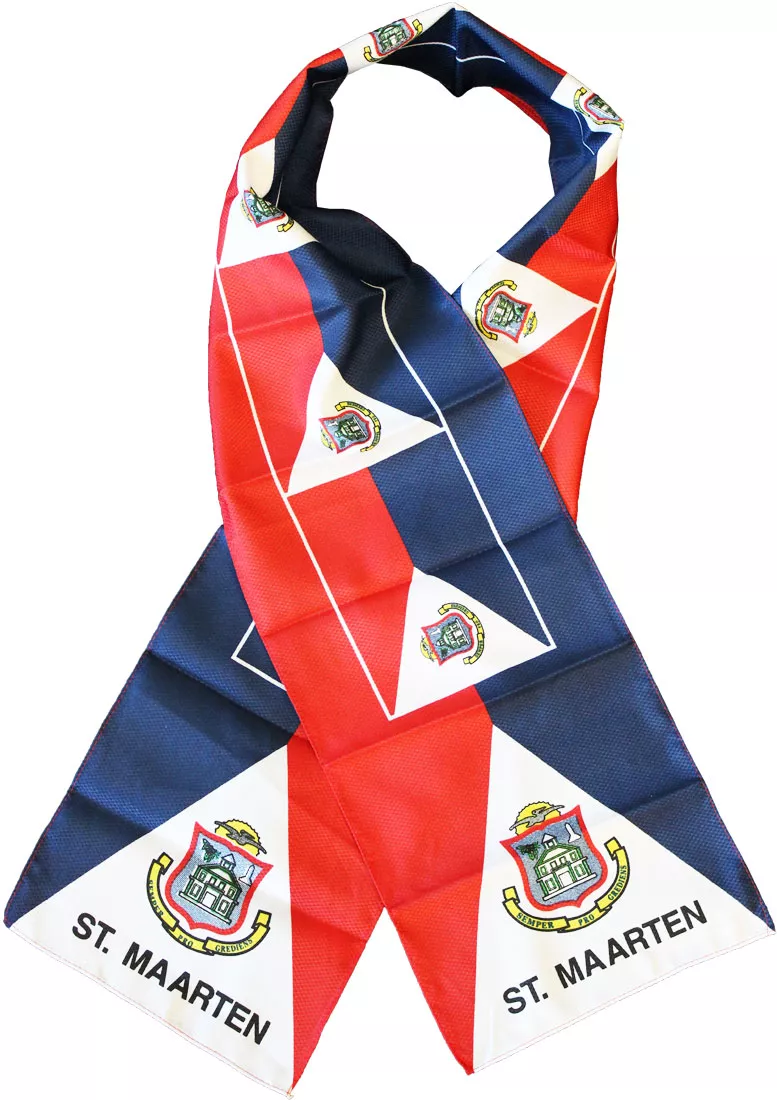 St. Maarten Scarf - 8" X 63"
