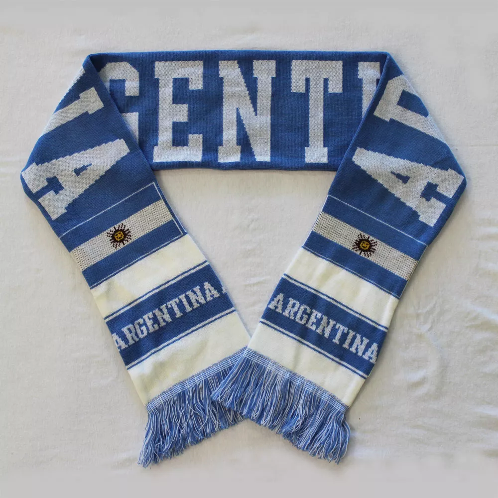 Argentina Knit Scarf - 6.5" X 70"