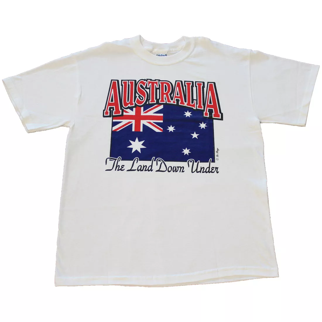 Australia International T-Shirt - M, White