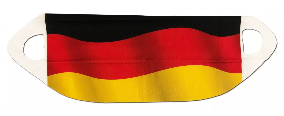 Germany Face Mask - One Size Fits All, Black