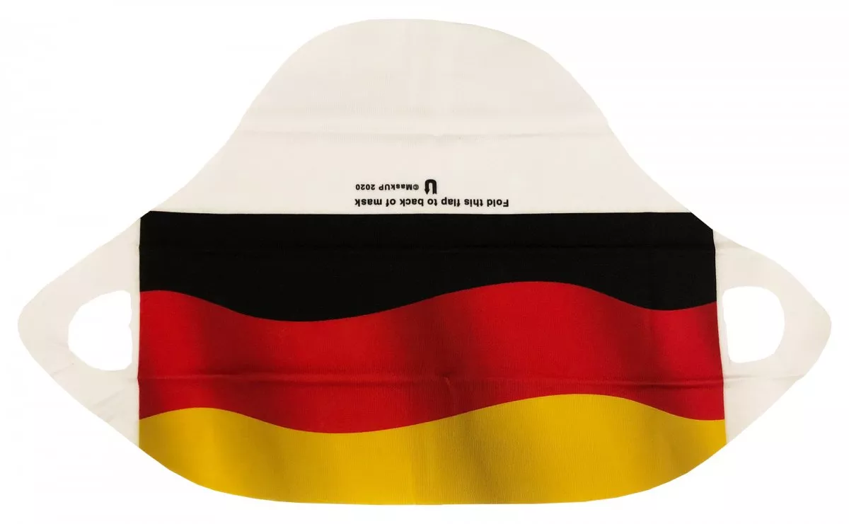 Germany Face Mask - One Size Fits All, Black