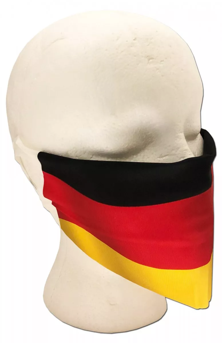 Germany Face Mask - One Size Fits All, Black
