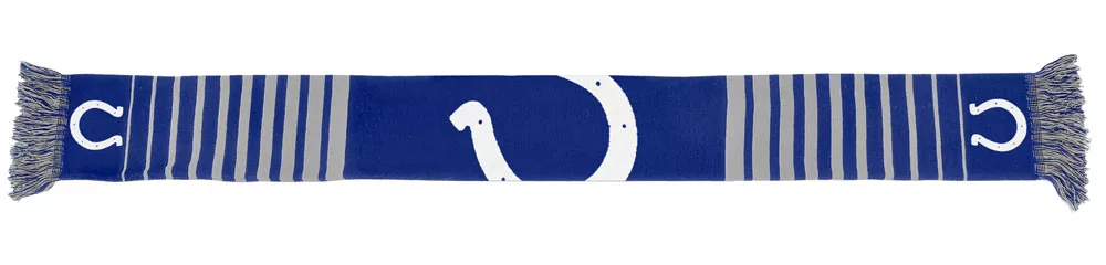 Indianapolis Colts NFL Big Logo Scarf - 6.5" X 70"