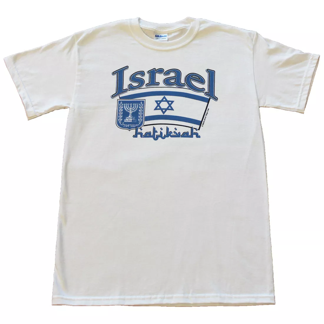 Israel International T-Shirt - S, White