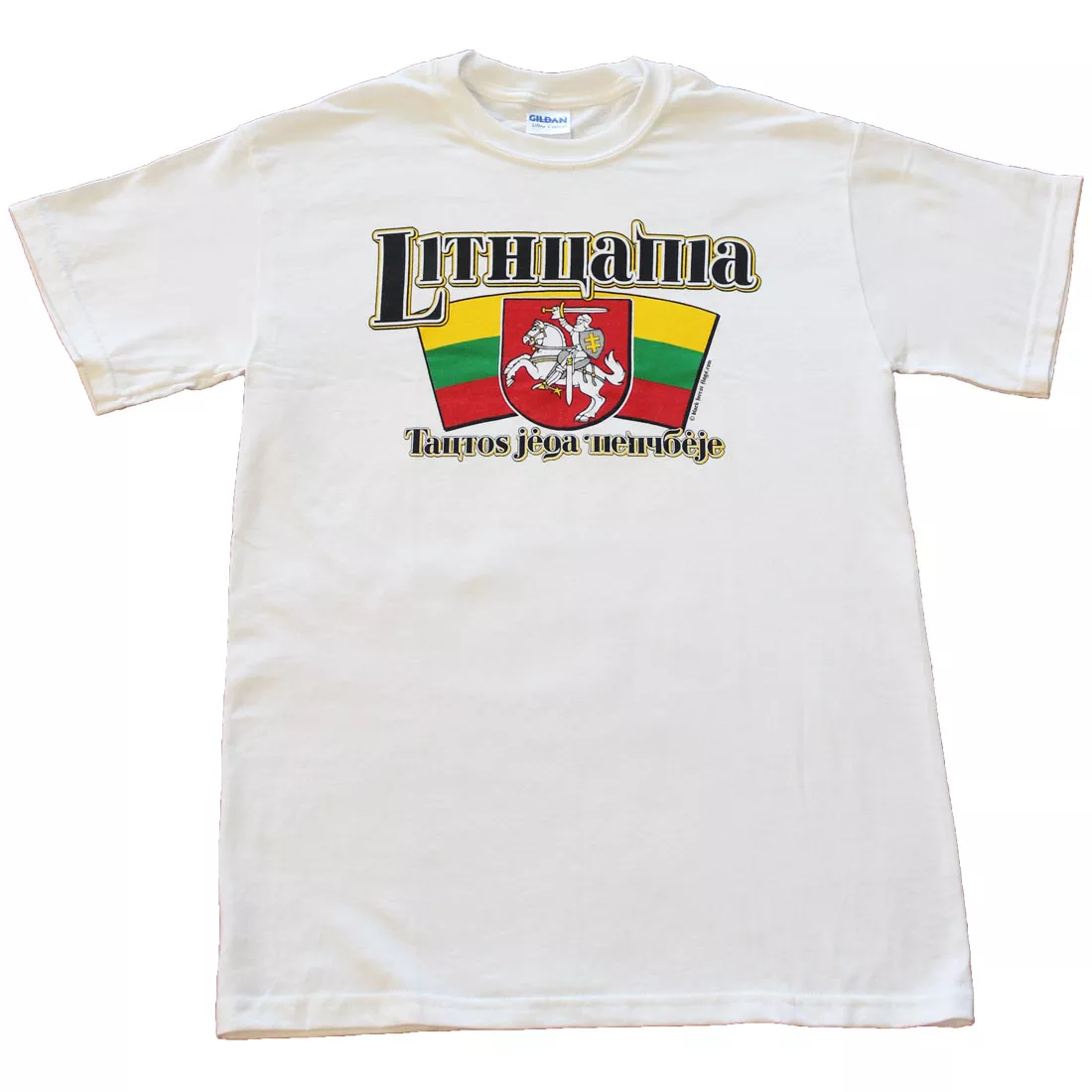 Lithuania International T-Shirt - S, White