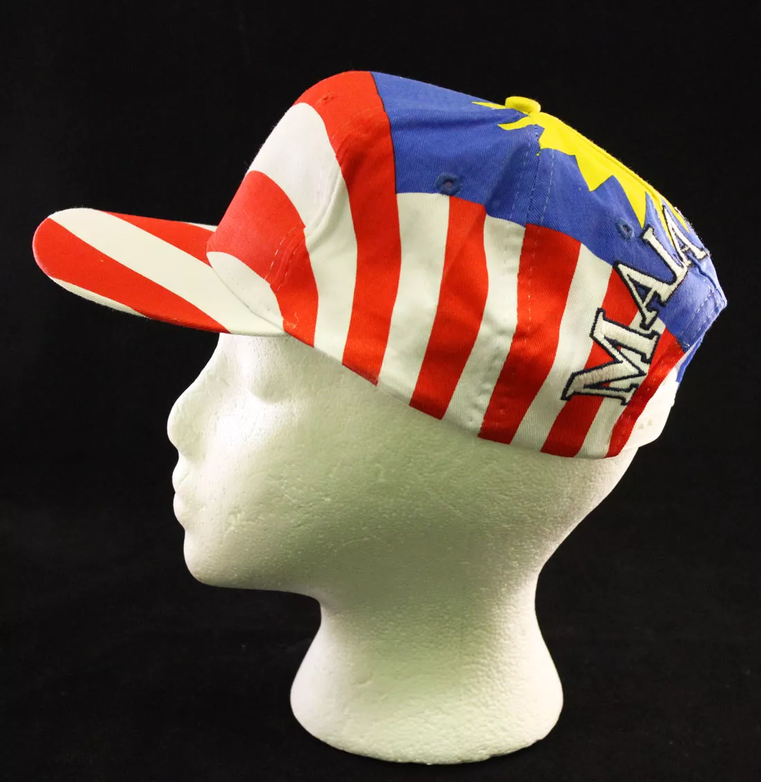 Malaysia Cap - One Size Fits All, Red