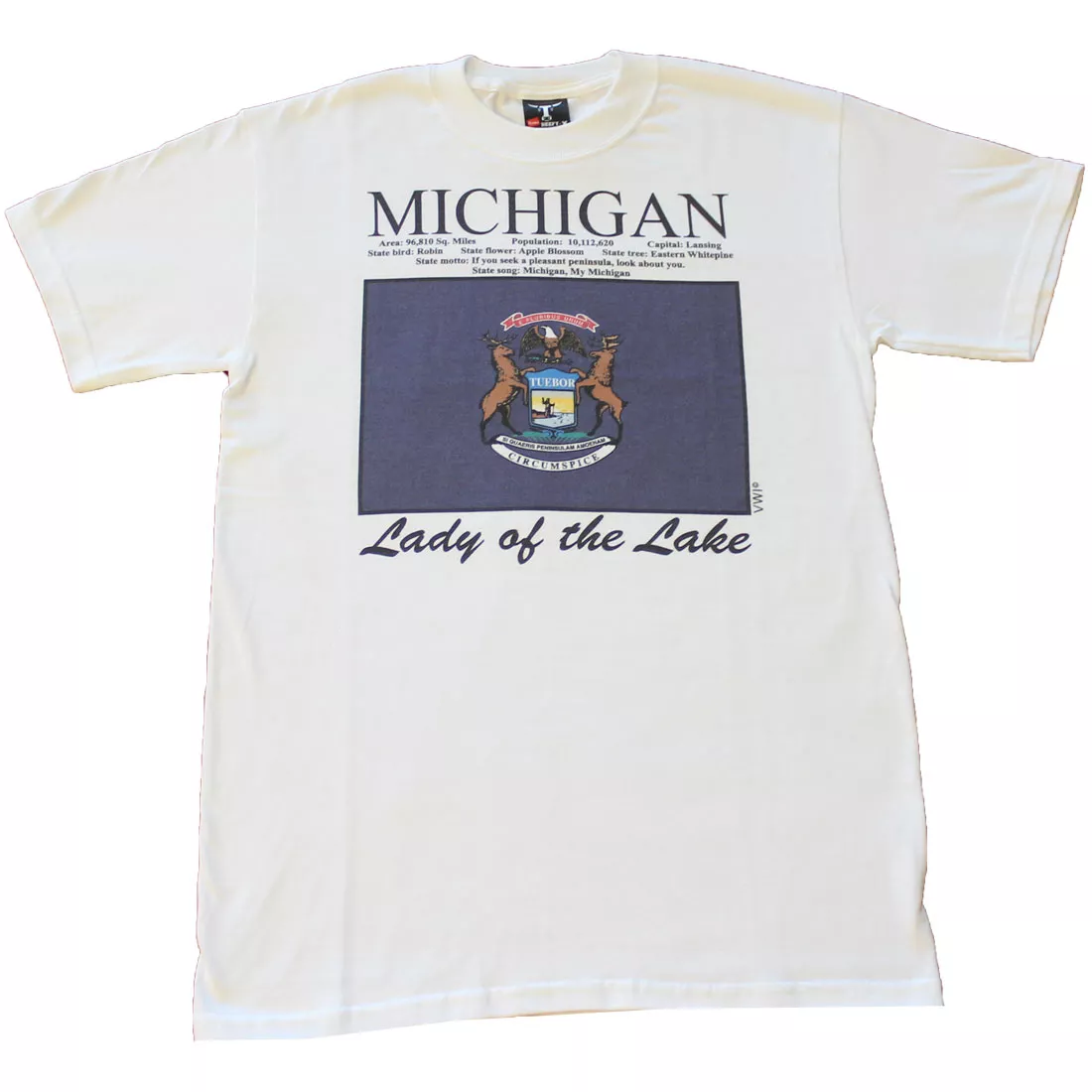 Michigan State T-Shirt - S, White