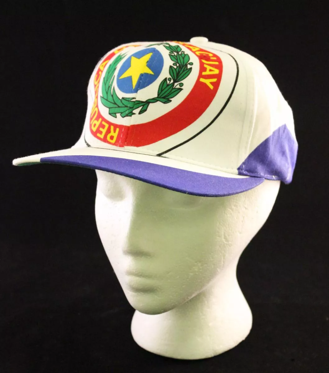 Paraguay (1970-2013) Cap - One Size Fits All, White