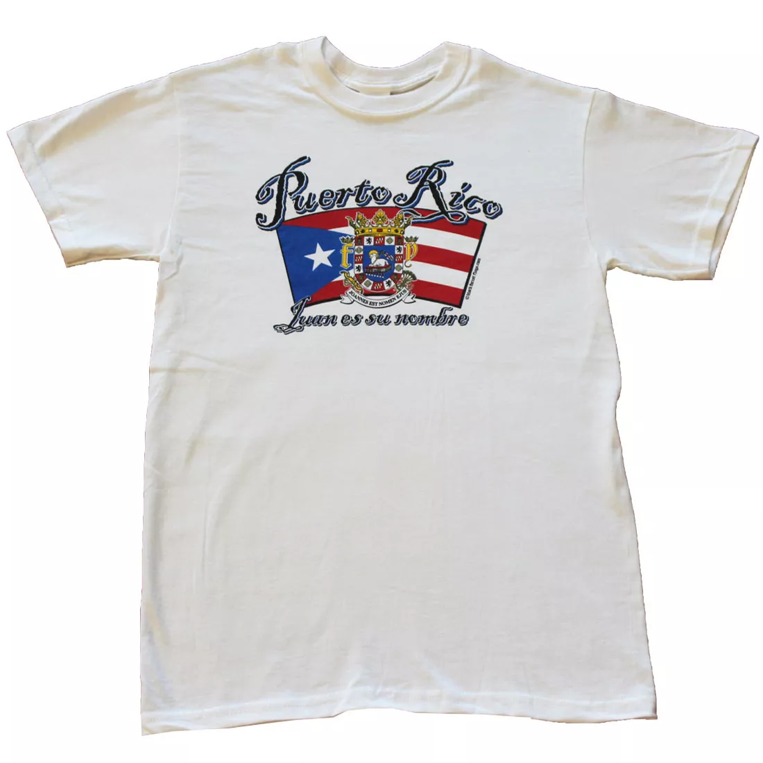 Puerto Rico International T-Shirt - S, White