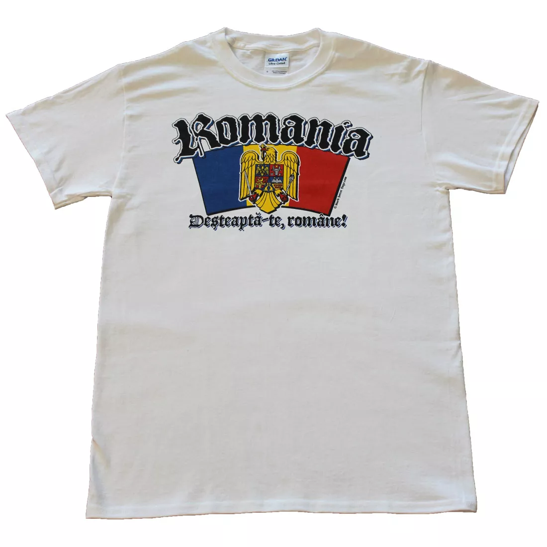 Romania International T-Shirt  - S, White