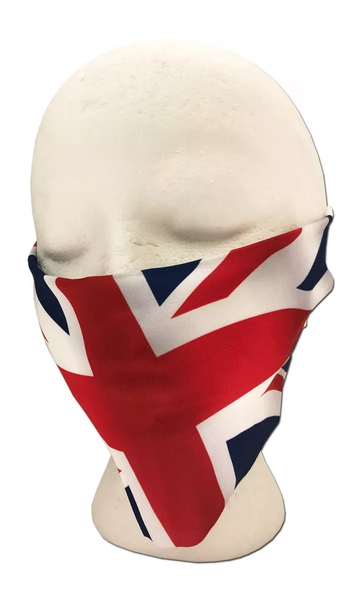 United Kingdom Face Mask - One Size Fits All, Blue
