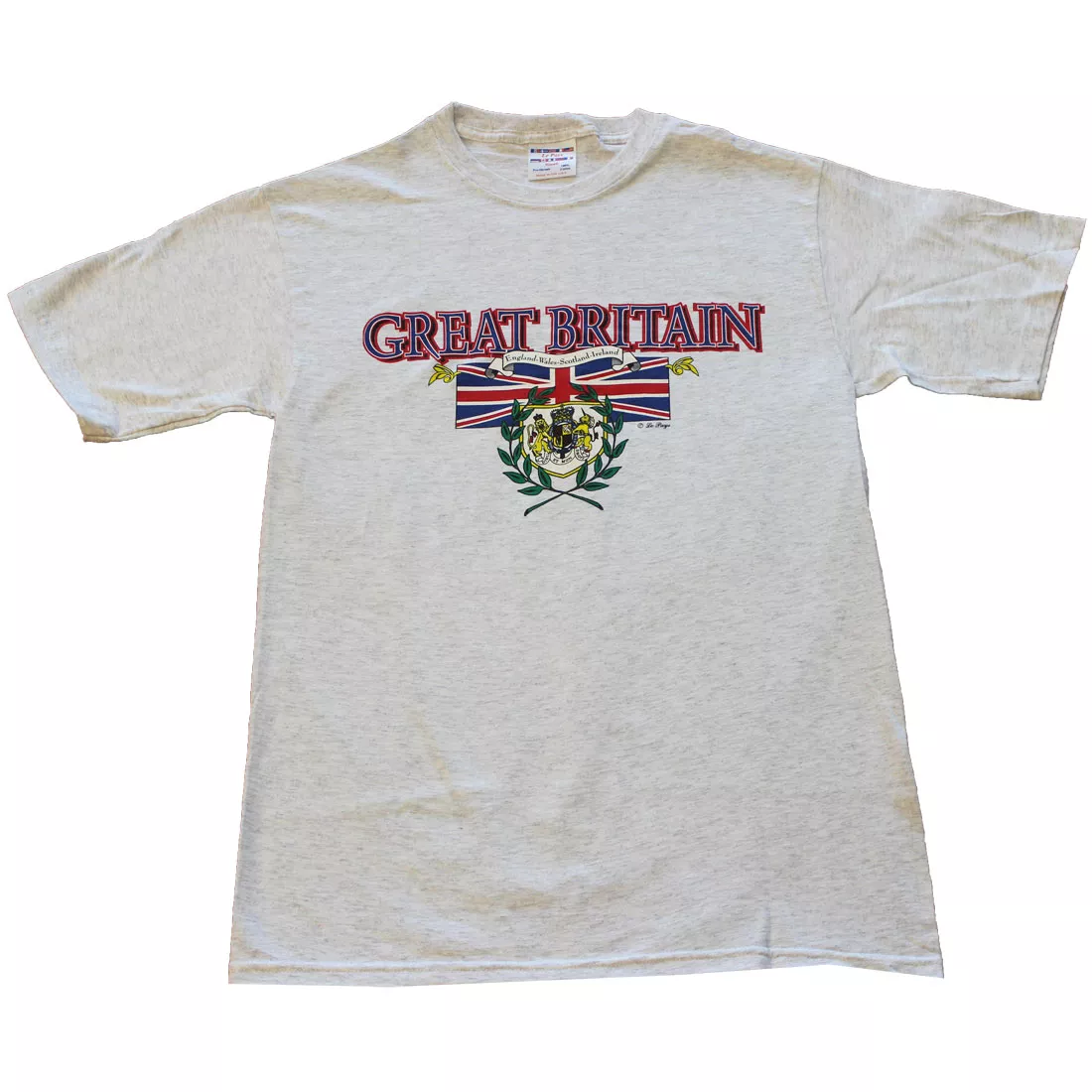 United Kingdom Legacy T-Shirt - S, Gray, Ash