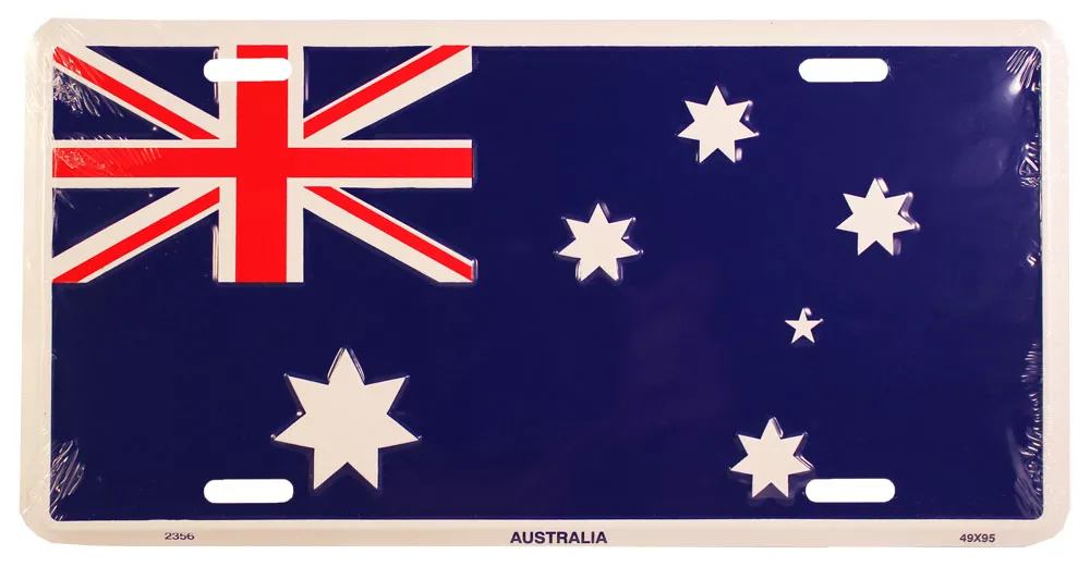 Australia License Plate