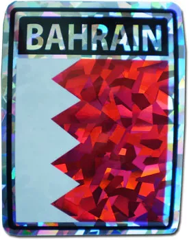 Bahrain Reflective Decal