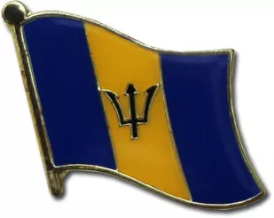 Barbados Flag Lapel Pin