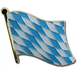 Bavaria Flag Lapel Pin (plain)