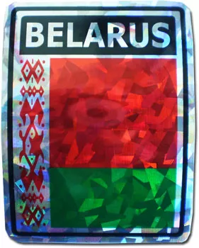 Belarus Reflective Decal