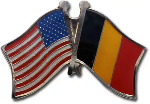 Belgium Friendship Pin