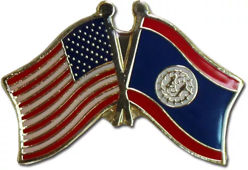 Belize Friendship Pin
