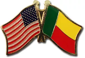 Benin Friendship Pin