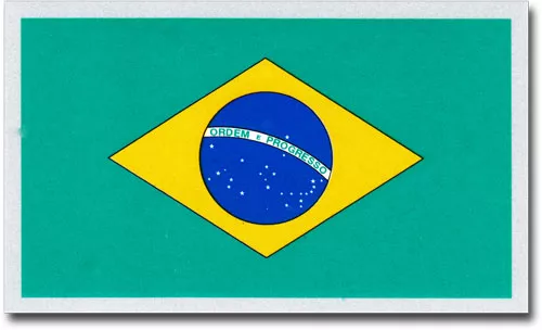 Brazil Auto Decal