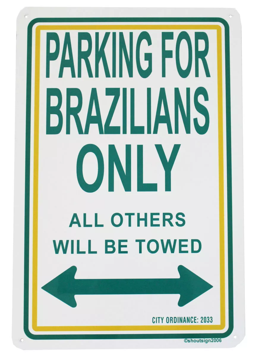 Brazil Parking Sign