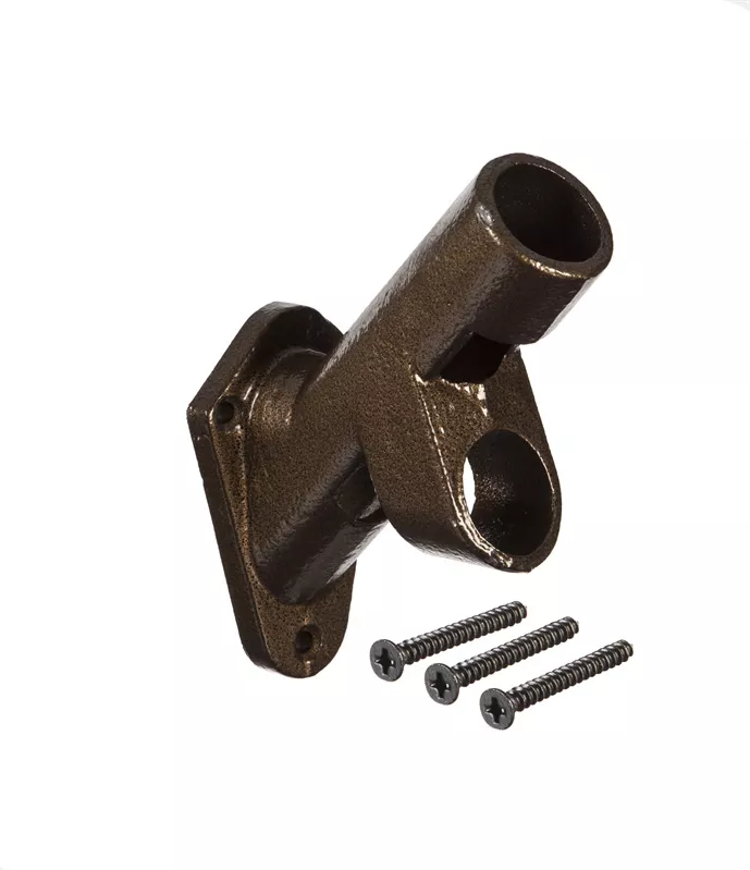 1" Heavy Duty Cast-Iron Bracket (Bronze)