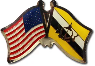 Brunei Friendship Pin