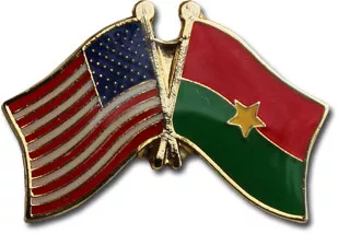 Burkina Faso Friendship Pin