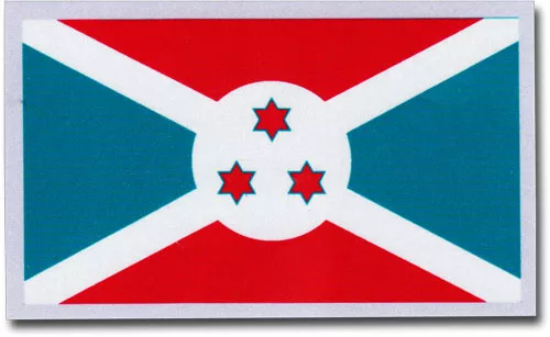Burundi Auto Decal