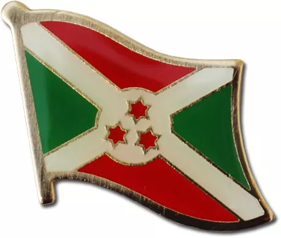 Burundi Flag Lapel Pin