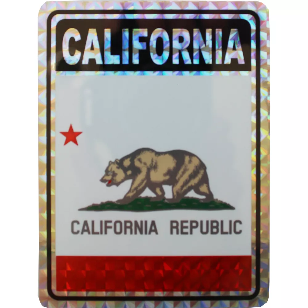 California Reflective Decal