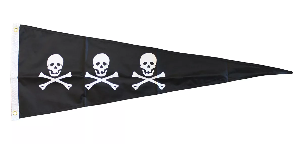 Christopher Condent - 12" x 36" Nylon Pennant Flag