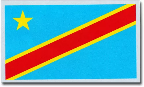 Congo - Dem. Rep. Of Auto Decal