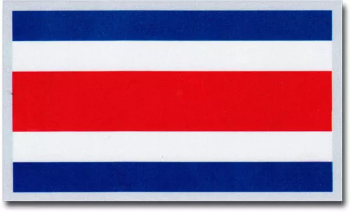 Costa Rica Auto Decal (Civil)