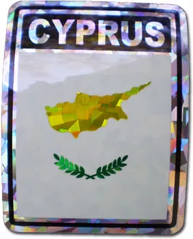 Cyprus Reflective Decal