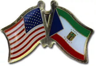 Equatorial Guinea Friendship Pin