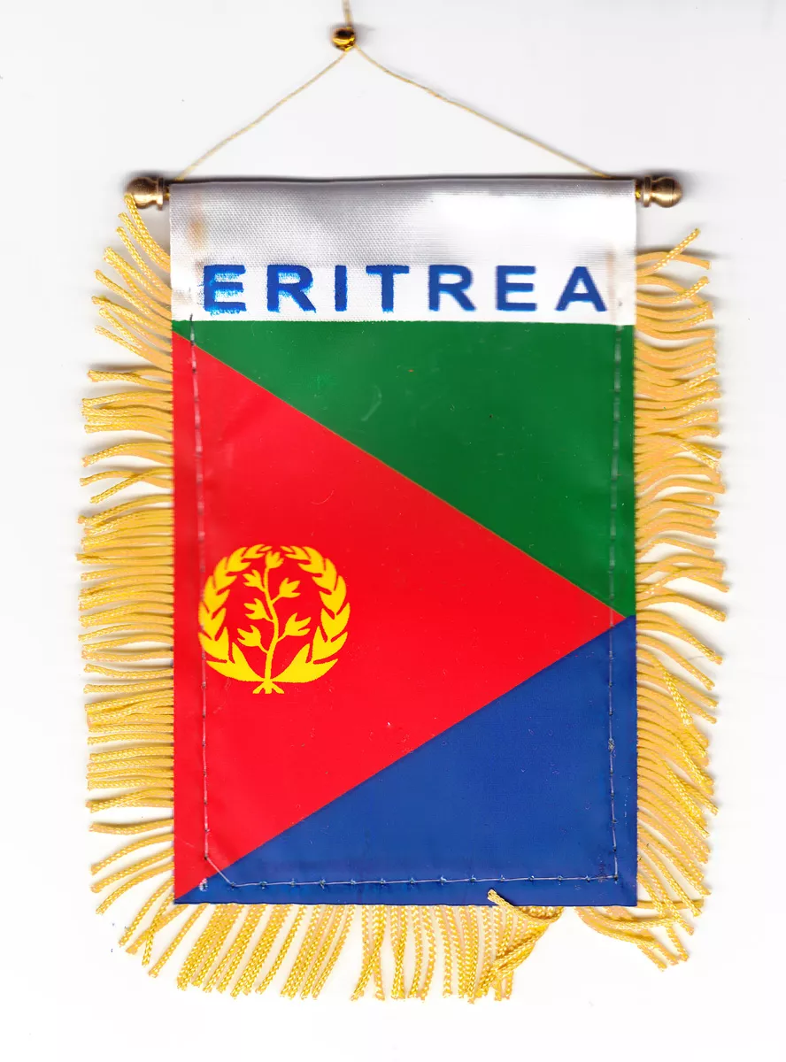 Eritrea Window Hanging Flag