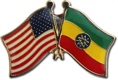 Ethiopia Friendship Pin (Star)
