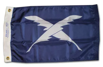 Secretary - 20"x30" Nylon Flag - Nylon, 20" x 30", Without Fringe, Grommets, Sewn