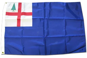 Bunker Hill - 2'X3' Nylon Flag - Nylon, Without Fringe, Grommets