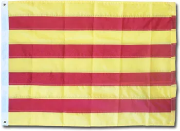 Catalonia - 2'X3' Nylon Flag - Nylon, 2' x 3', Without Fringe, Grommets