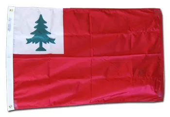 Continental - 2'X3' Nylon Flag - Nylon, Without Fringe, Grommets