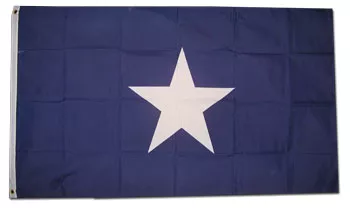 Bonnie Blue - 3'X5' Polyester Flag - Lightweight Polyester, 3' x 5', Without Fringe