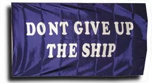 Commodore Perry - 3'X5' Polyester Flag - Lightweight Polyester, 3' x 5', Without Fringe